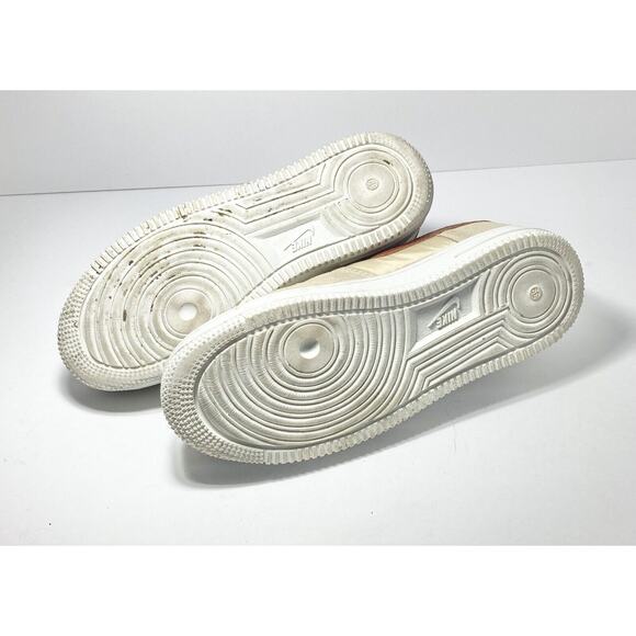 Used Size US 8.5 EU 39 Womens Nike Air Force 1 Shadow Shoes No Box DZ4705-200 - Picture 13 of 13